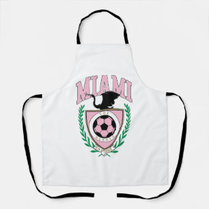 Miami Voetbal Varsity Stijl Schort
