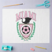 Miami Voetbal Varsity Stijl Tissuepapier (Craft)