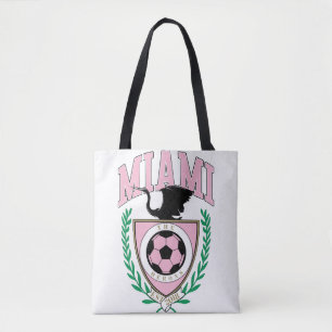 Miami Voetbal Varsity Stijl Tote Bag