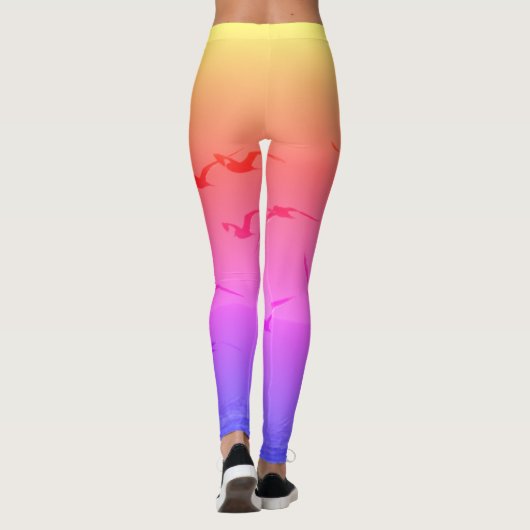 MIAMI VOGELVLUCHT LEGGINGS (Achterkant)