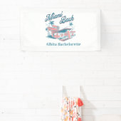 Miami vrijgezellenfeest spandoek (Insitu)