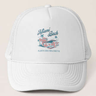 Miami vrijgezellenweekend trucker pet