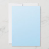 Miami Waterverf Stad Bestemming Bruiloft Kaart (Achterkant)