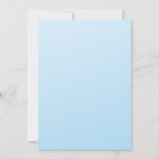 Miami Waterverf Stad Bestemming Bruiloft Kaart (Achterkant)