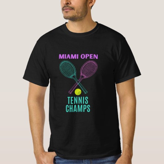 Miani Open Tennis Champs T-Shirt (Voorkant)