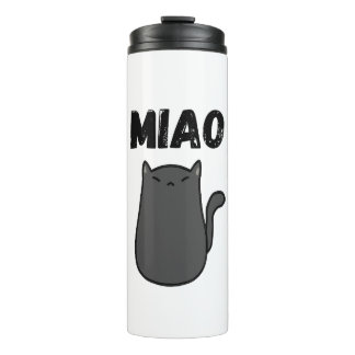 MIAO Black Cat Herbruikbare Drink Fles