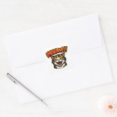Miaow!! | Funny Cat Sticker for Cat Lovers (Envelop)