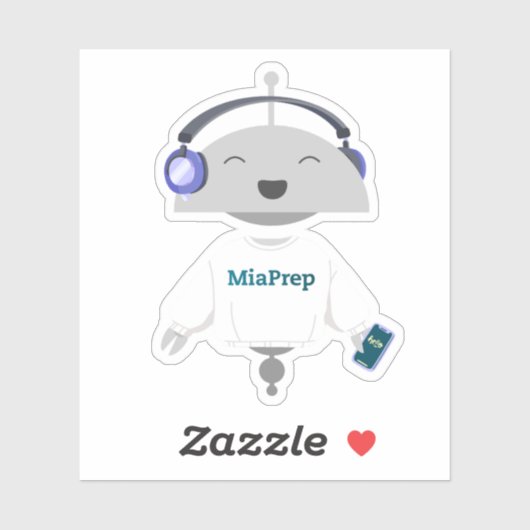 MiaPrep-trui sticker (Vel)