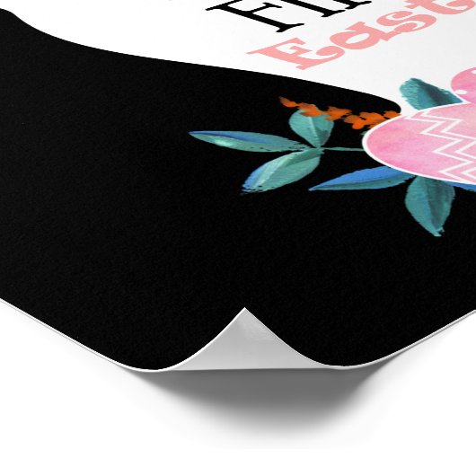 Mia's eerste Pasen Poster (Hoek)