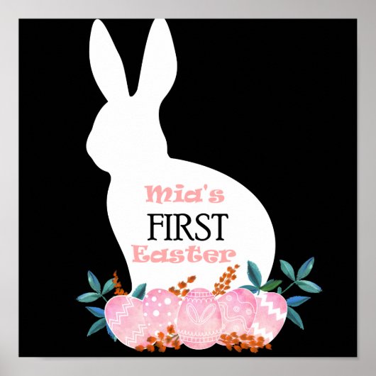 Mia's eerste Pasen Poster (Voorkant)