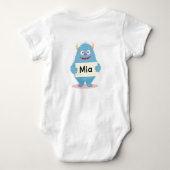 Mia's MonsterBuddy Romper (Achterkant)
