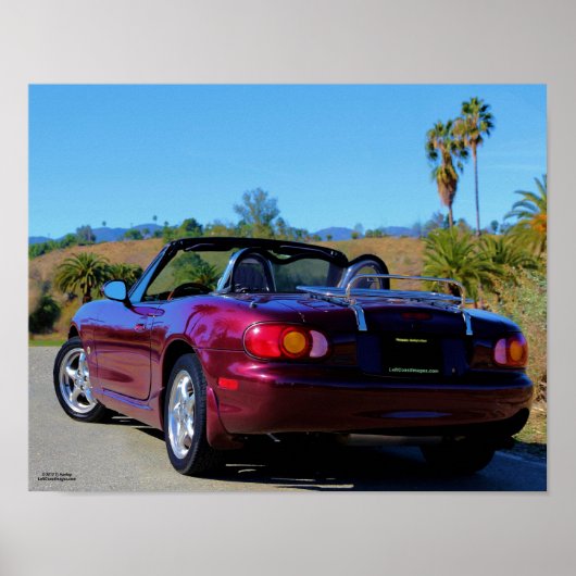 MIATA 2000 SPECIALE EDITION POSTER (Voorkant)