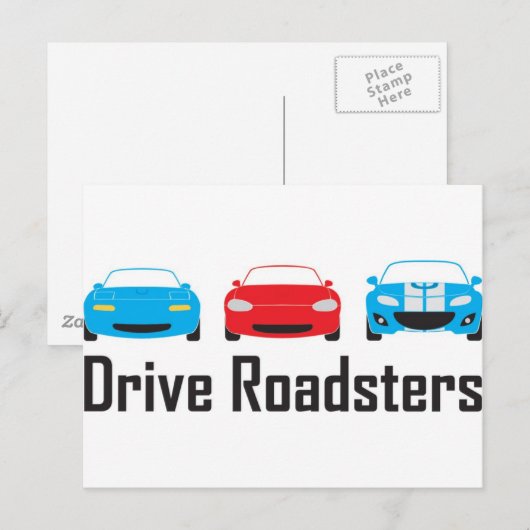 miata 3 genen briefkaart (Voorkant / Achterkant)