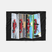 Miata All Season Fleece Deken (Voorkant (Horizontaal))