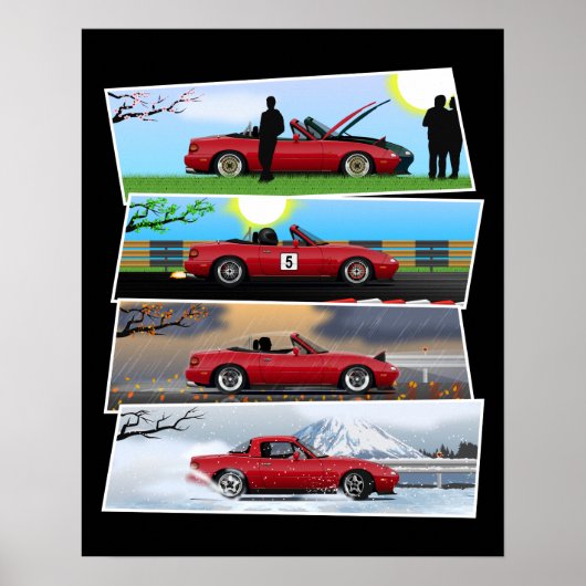 Miata All Season Poster (Voorkant)