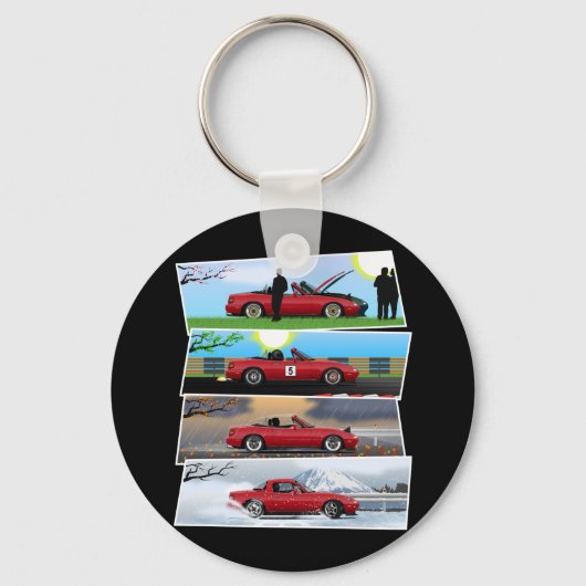 Miata All Season Sleutelhanger (Voorkant)