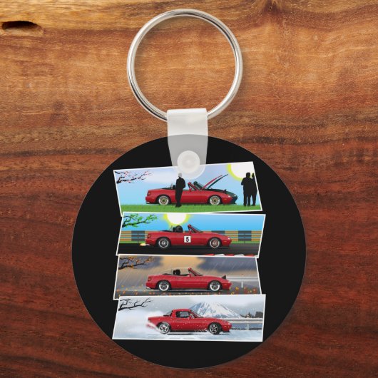 Miata All Season Sleutelhanger (Voorkant)