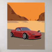 Miata MX5 Poster (Voorkant)