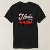 Miata MX-5 NA Red TShirt Essential T-Shirt (Design voorkant)