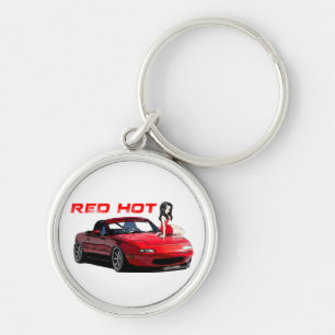 Miata MX-5 Red Hot Sleutelhanger
