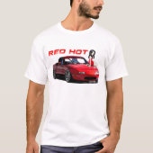 Miata MX-5 Red Hot T-shirt (Voorkant)