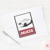 Miata Portrait Stickers (Envelop)