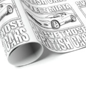 Miata Viper british car grap Cadeaupapier (Rol Hoek)