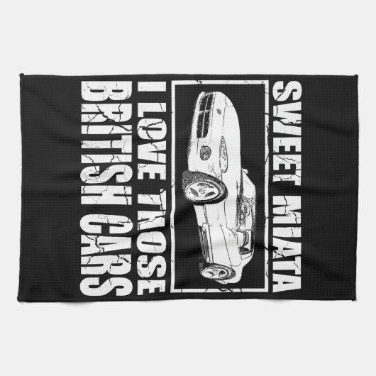 Miata Viper british car grap Theedoek (Horizontaal)