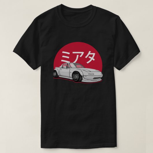Miata (wit) Essential T-Shirt (Design voorkant)
