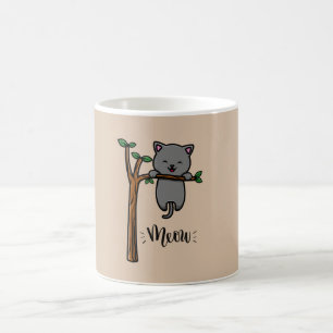 MIAU KAT OP BOOM KOFFIEMOK