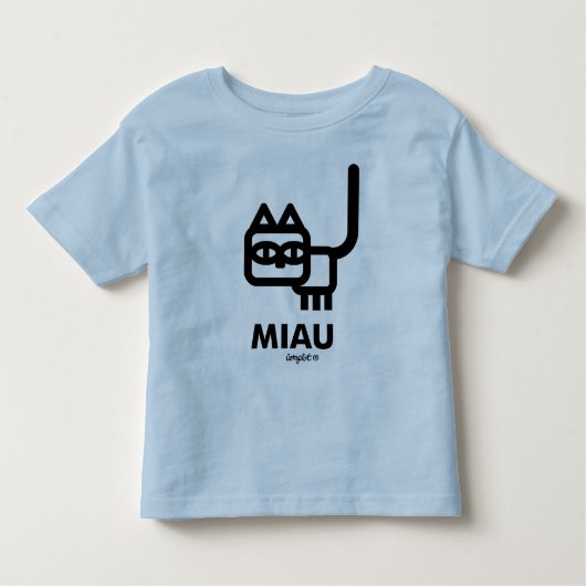 miau kinder shirts (Voorkant)