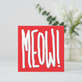 Miauw! (Staand voorkant)