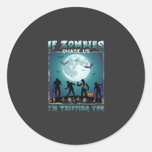 Miauw Ben Kat Halloween Nacht Heks Pompoen (2)_1 Ronde Sticker