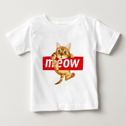 Miauw Bordje Kattendesign (Voorkant)
