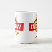 Miauw Bordje Kattendesign Koffiemok (Center)