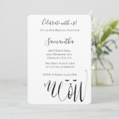 Miauw Cat Birthday Kaart (Staand voorkant)