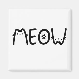 MIAUW CAT MAGNEET