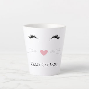 Miauw Crazy Cat Lady Latte Mok