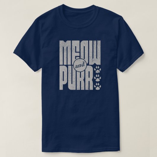 Miauw en Spin Cat T-Shirt (Design voorkant)
