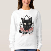 Miauw-gical tuinmoment trui (Voorkant)