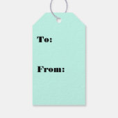 Miauw Gift Verjaardagstoren Cadeaulabel (Achterkant)