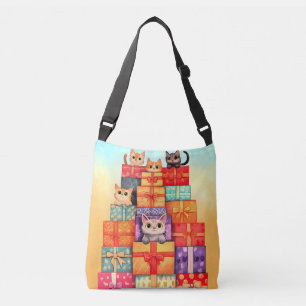 Miauw Gift Verjaardagstoren Crossbody Tas