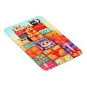 Miauw Gift Verjaardagstoren Magneet (Rechterzijde)