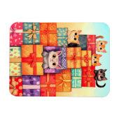 Miauw Gift Verjaardagstoren Magneet (Horizontaal)