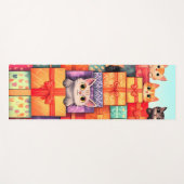 Miauw Gift Verjaardagstoren Yogamat (Voorkant (horizontaal))