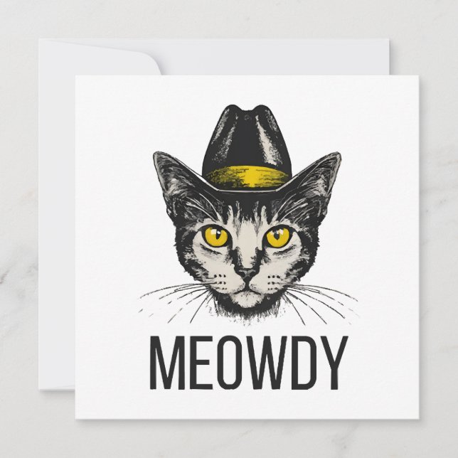 Miauw Grappige Kat (Voorkant)
