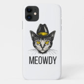 Miauw Grappige Kat Case-Mate iPhone Case (Achterkant)