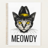 Miauw Grappige Kat Planner (Voorkant)