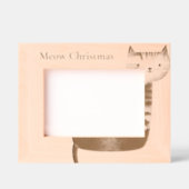 Miauw Happy Cat Gegraveerde Lijstjes (Voorkant)