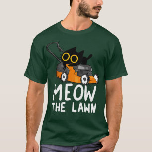 Miauw het gazon t-shirt